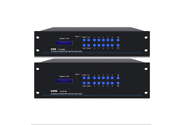 高清混插矩阵机箱VS-5508M/VS-5516M/VS-5532M